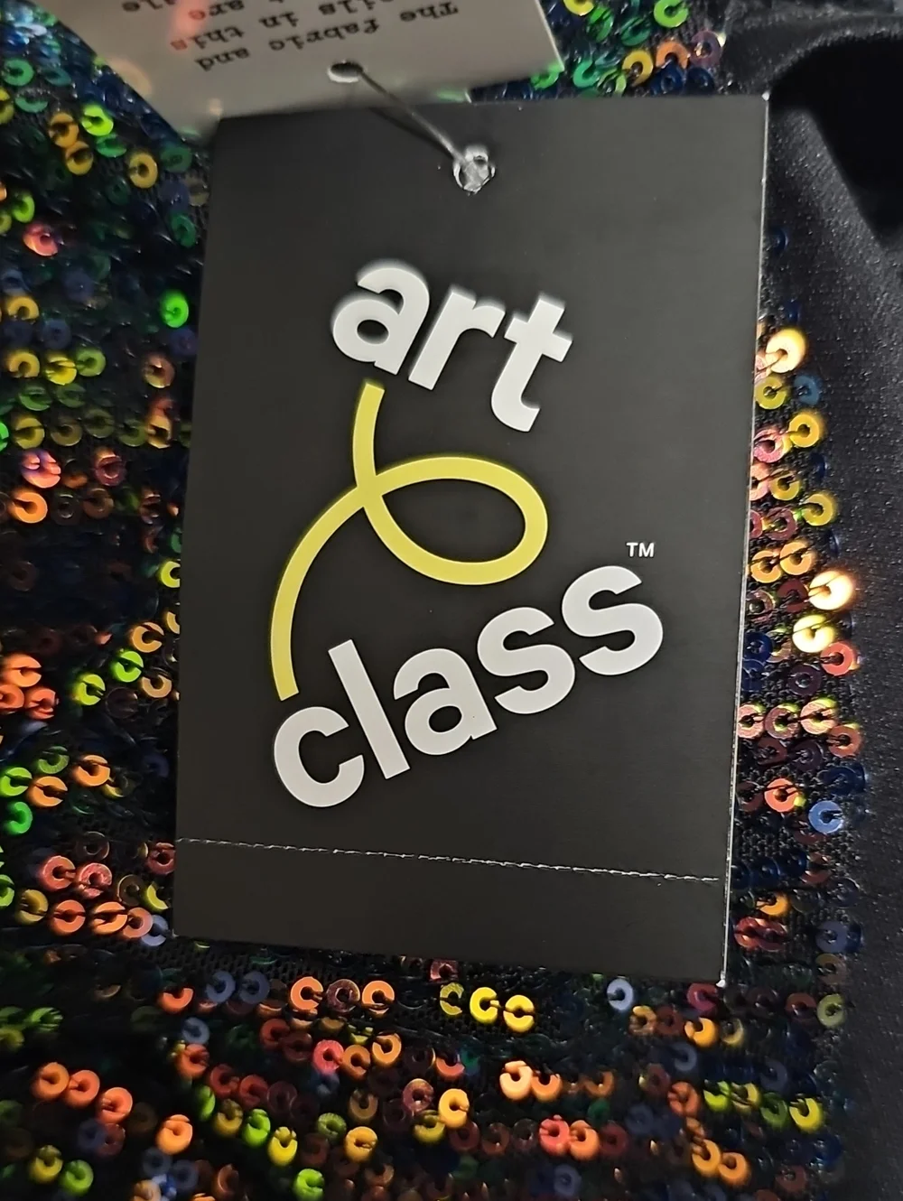 NWT Art Class Girls Sequin Long Sleeved Dressed Size 6/7